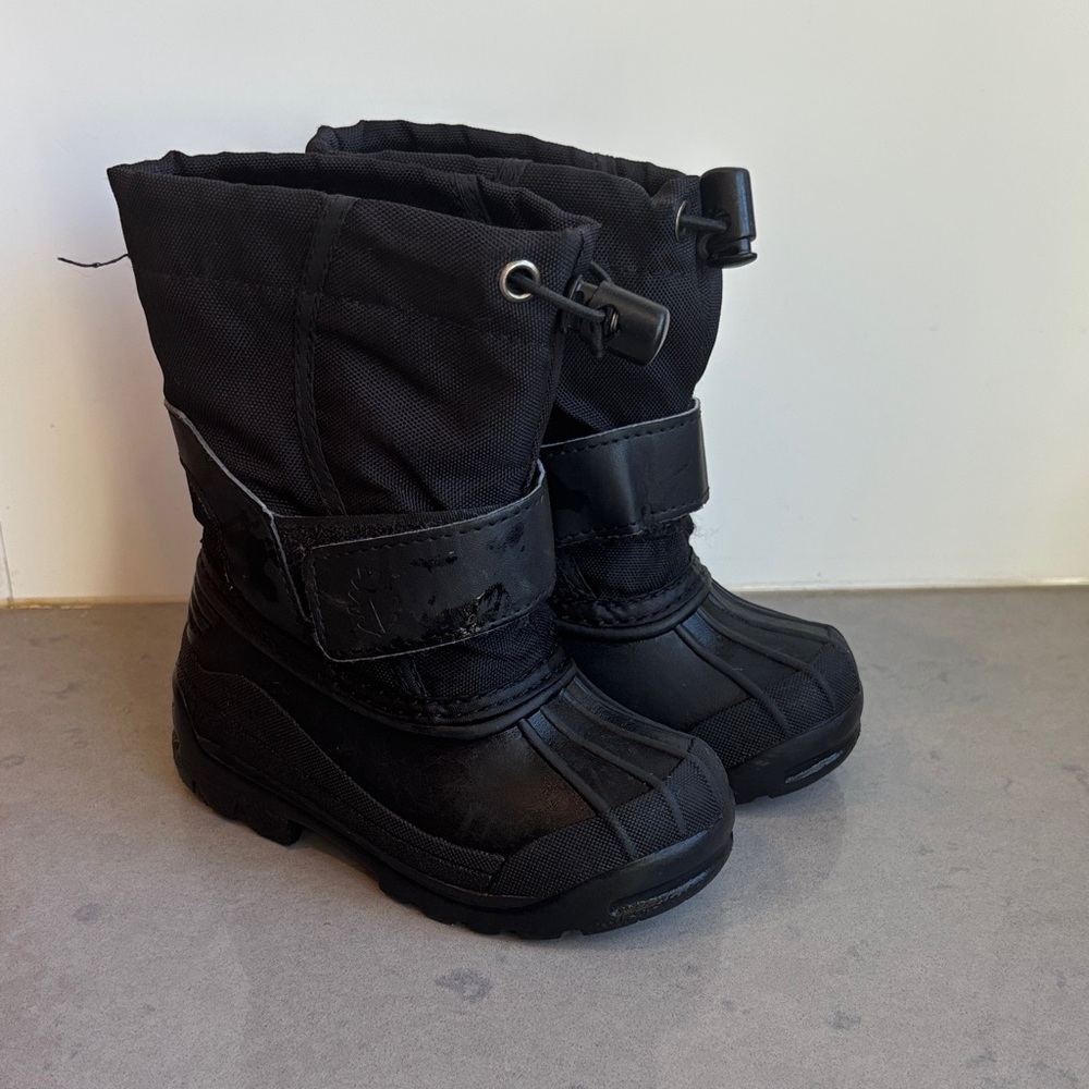 Oakiwear Kids Black Winter Boots